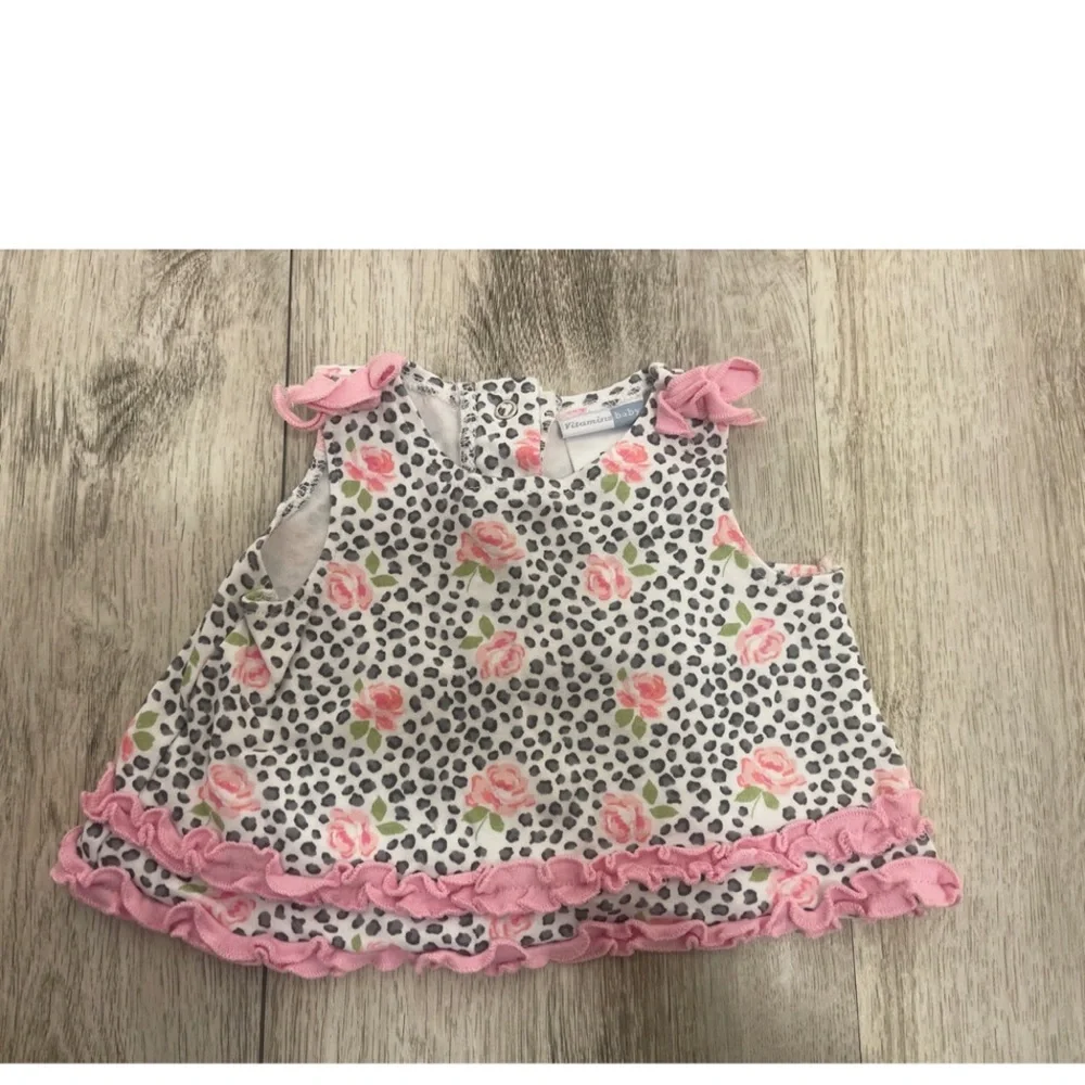 Vitamins Baby 3 Month Girls Outfit With Hat